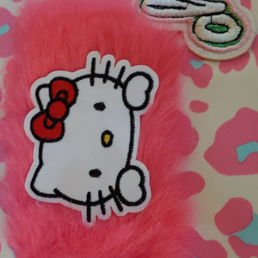 🆕 Hello Kitty Leopard Print Backpack 🎒 - Picture 9 of 12